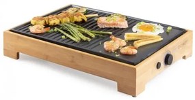 Gratar Teppan Yaky Domo DO9271G, 1800W, 42x28cm, Bambus