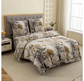 Lenjerie cocolino EXVORO gri Dimensiune lenjerie de pat: 70 x 80 cm | 140 x 200 cm