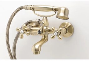 FERRO - Set pentru cadă ANTICA cu baterie, bronz