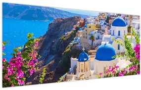 Tablou - Santorini, Grecia (120x50 cm)