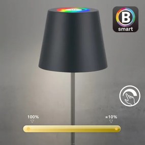 Briloner 7559015-LED Lampă de masă LED RGB COLORIS 3,5W/5V IP44 2000mAh Wi-Fi Tuya