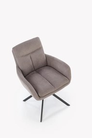 Scaun rotativ K536 stofa gri