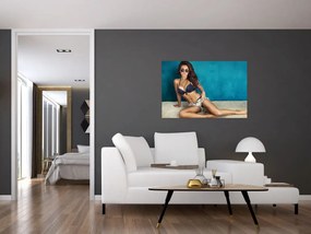 Tablou - Femeia pozând (90x60 cm)