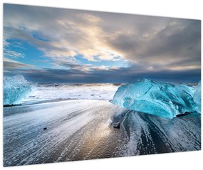 Tablou - Plaja Diamond Beach (90x60 cm)