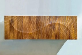 Comoda suspendata din lemn de mango Scorpion 180cm, maro A-46647 VC