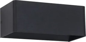 Brilagi - Aplică LED de perete pentru exterior DONNANI LED/7W/230V 20 cm neagră IP44