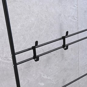 Suport pentru haine LRA-02 negru