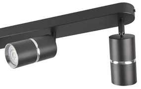 Spot BAMBOO 3xGU10/10W/230V negru