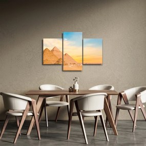 Tablou cu piramidele din Egipt (90x60 cm)