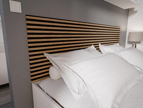 Panou decorativ cu lamele TIMBER, decor stejar Dimensiuni: 200 x 60 cm