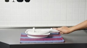 G3Ferrari G10306 - Aparat pentru clătite CREPPE, 20 cm, 800 W/230 V, alb