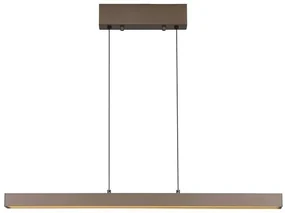 Lustra LED suspendata extensibila Linear Latte