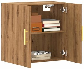 vidaXL Dulap de perete, stejar artizanal, 60x31x60 cm, lemn prelucrat
