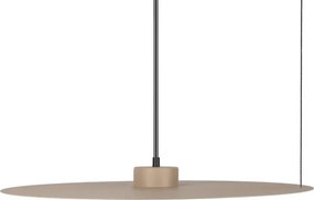 Lustră suspendată pe cablu PIATTO, 1xGX53/15W/230V, Ø 55 cm, bej
