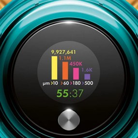 Aspirator vertical Dyson V15 Detect Absole 447000-01, 660W, 0.76 l, 60 min autonomie, Senzori, 3 moduri, LCD, Gri / aur