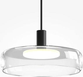 Lustra cu 3 pendule LED Float sticla transparenta