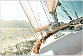 Tablou - Yacht (90x60 cm)