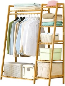 Suport umerase VINET, stejar, bambus, 110x40x140 cm