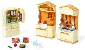 Set Sylvanian Families - bucătărie cu frigider