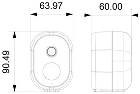 Immax NEO 07802L-Cameră solară smart exterior BARREL 5000mAh Wi-Fi IP65