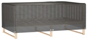 3155352 vidaXL Huse mobilă grădină, 2 buc, 12 ocheți 227x152x65cm, rectangular