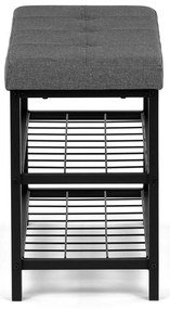 Pantofar Atentos (negru + gri). 1120300