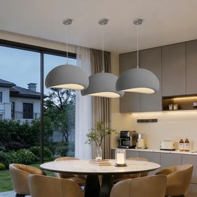 BRILAGI - Lustră suspendată pe cablu WABI SABI 1xE27/60W/230V Ø 50 cm gri