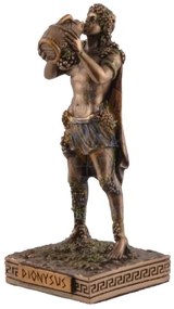 Mini statueta rasina, mitologia greaca, zeul Dionysus 9cm