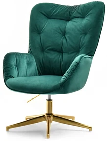 Fotoliu Meryl (verde + auriu). 1110291