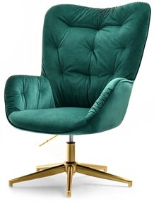 Fotoliu Meryl (verde + auriu). Promo -9%. 1110291