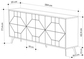 Dulap Duben (Antracit). 1073467