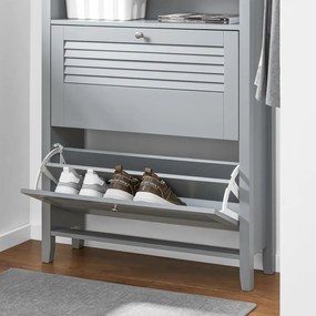 PANG10 - Pantofar 80 cm, pantofare, depozitare pantofi, mobilier hol - Gri