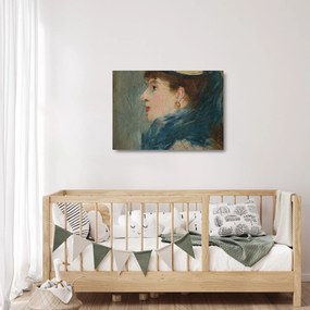Tablou pe sticlă - Edouard Manet, Portrait of a Lady, reproducere (70x50 cm)