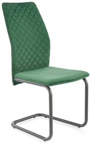 Scaun de bucătărie Roel, verde deschis / negru