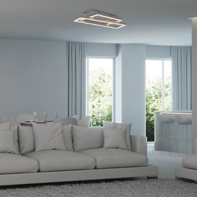 Plafoniera LED design geometric Ellinor 37x22cm