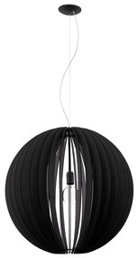 Lustră pe cablu Eglo 63254 COSSANO PRO 1xE27/60W/230V d. 70 cm negru