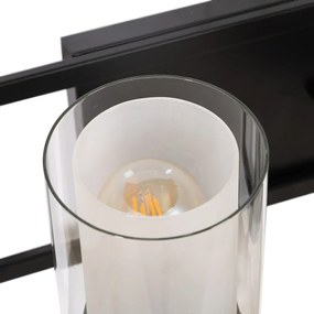 Aplică de perete neagră-albă – Ixia