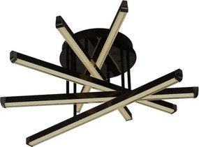 Lustră LED dimabilă aplicată LED/75W/230V 3000-6500K + telecomandă