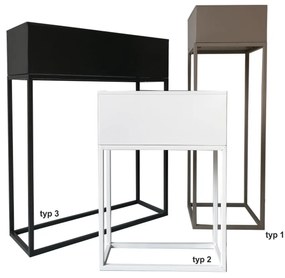 Ghiveci pentru flori din metal multifunctional Culoare Maro, INDIZE TYP 1