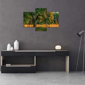 Tablou cu girafe în natură (90x60 cm)