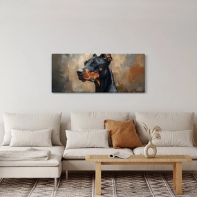 Tablou - Portretul lui Dobrman (120x50 cm)