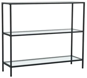 Raft metalic D100, negru