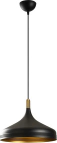 Lustra SAGLAM 3721, negru, metal, 36x38-124 cm