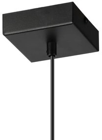 Lustră pe cablu ASTRID 1xE27/60W/230V negru mat