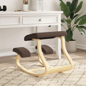 vidaXL Scaun de genunchi, maro, 48x71x51 cm placaj de mesteacăn