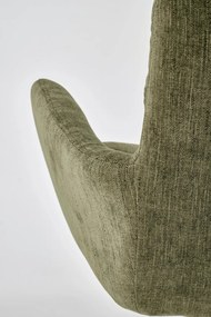 Scaun rotativ K495 stofa olive