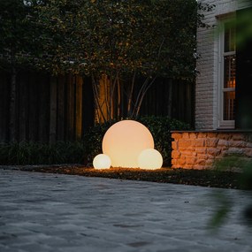 Lampă de exterior modernă albă 25 cm IP65 - Nura