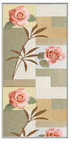 Covor tip traversă lavabil 58x240 cm Blooming Garden – Oyo Concept