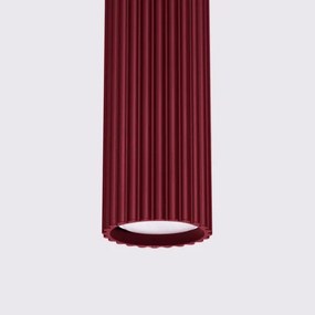 Brilagi - Lustră LED pe cablu CRESTO 1xGU10/10W/230V burgundiu