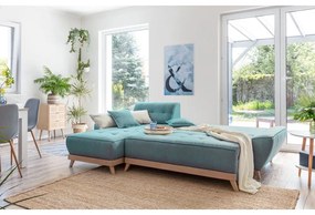 Colțar turcoaz extensibil (cu colț variabil) Dazzling Daisy – Miuform